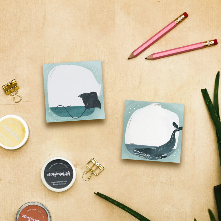 Sticky Note - Whale