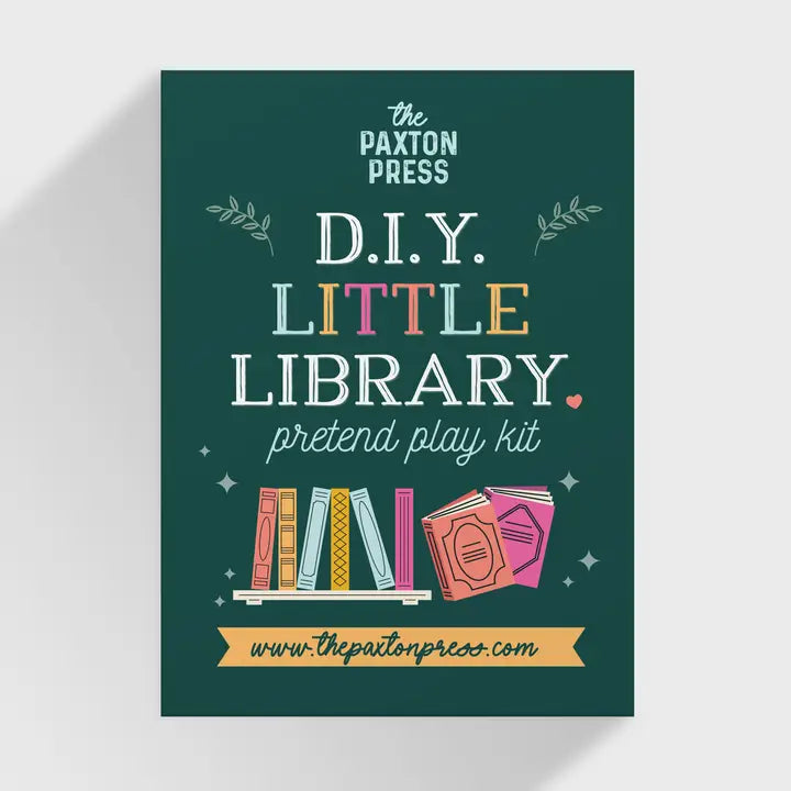 Library Pretend Play Kit – Kids Screen-Free Imaginative Play