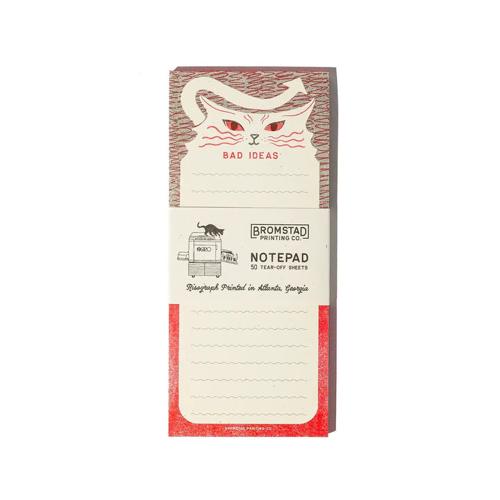 Bad Ideas - Risograph Notepad