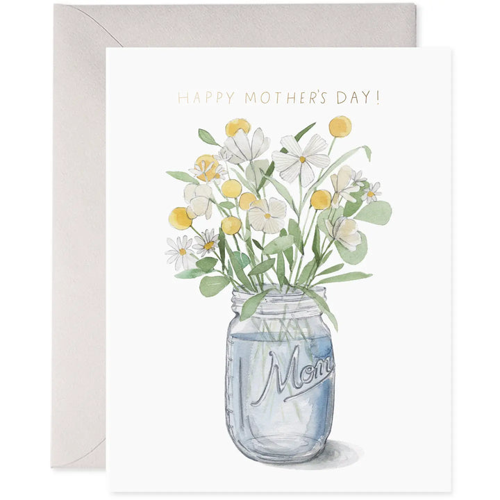Mason Jar Mom Card