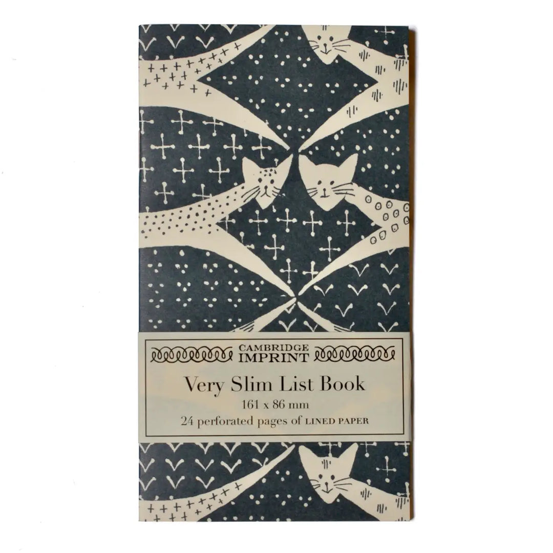 Very Slim List Notebooks