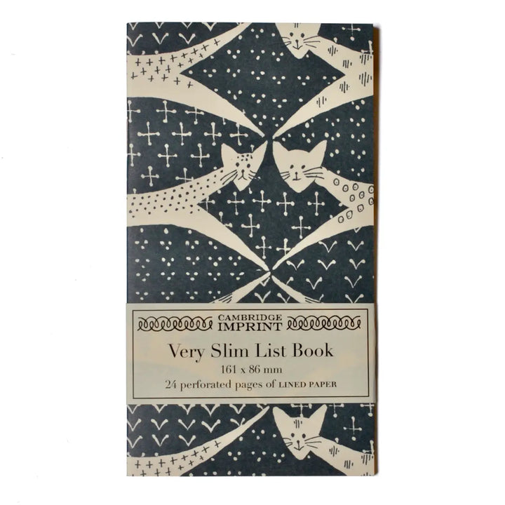 Very Slim List Notebooks