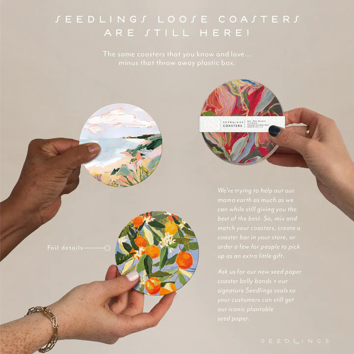 Magical Mountains Seedlings Coaster