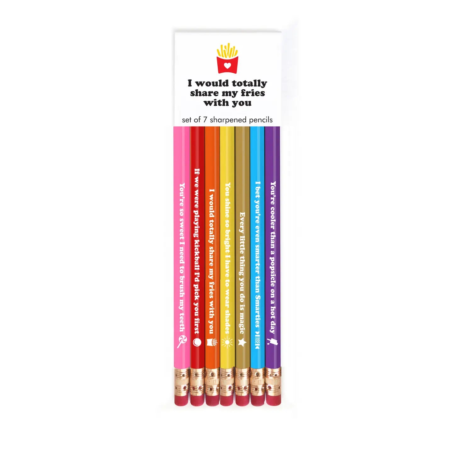 Share My Fries Pencil Set