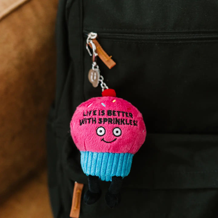 Plush Cupcake Bag Charm