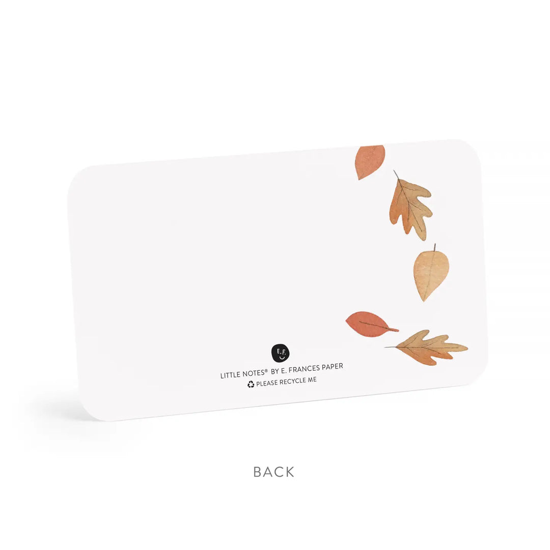 Falling Leaves Little Notes