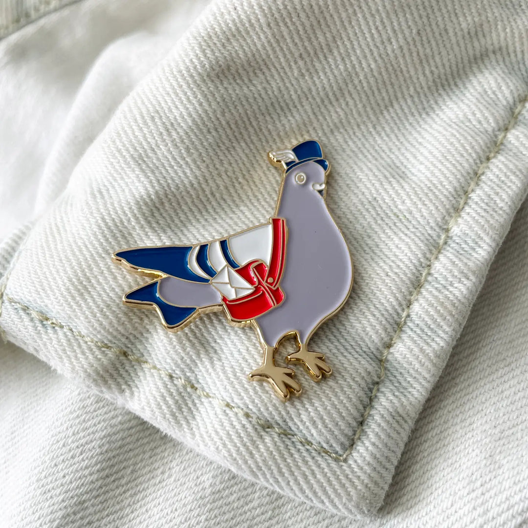 Par Pigeon Hard Enamel Pin