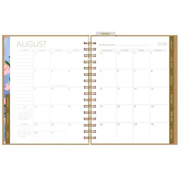 Angel Seedlings 17-Month Hardcover Spiral Planner (Aug 2026 - Dec 2027)