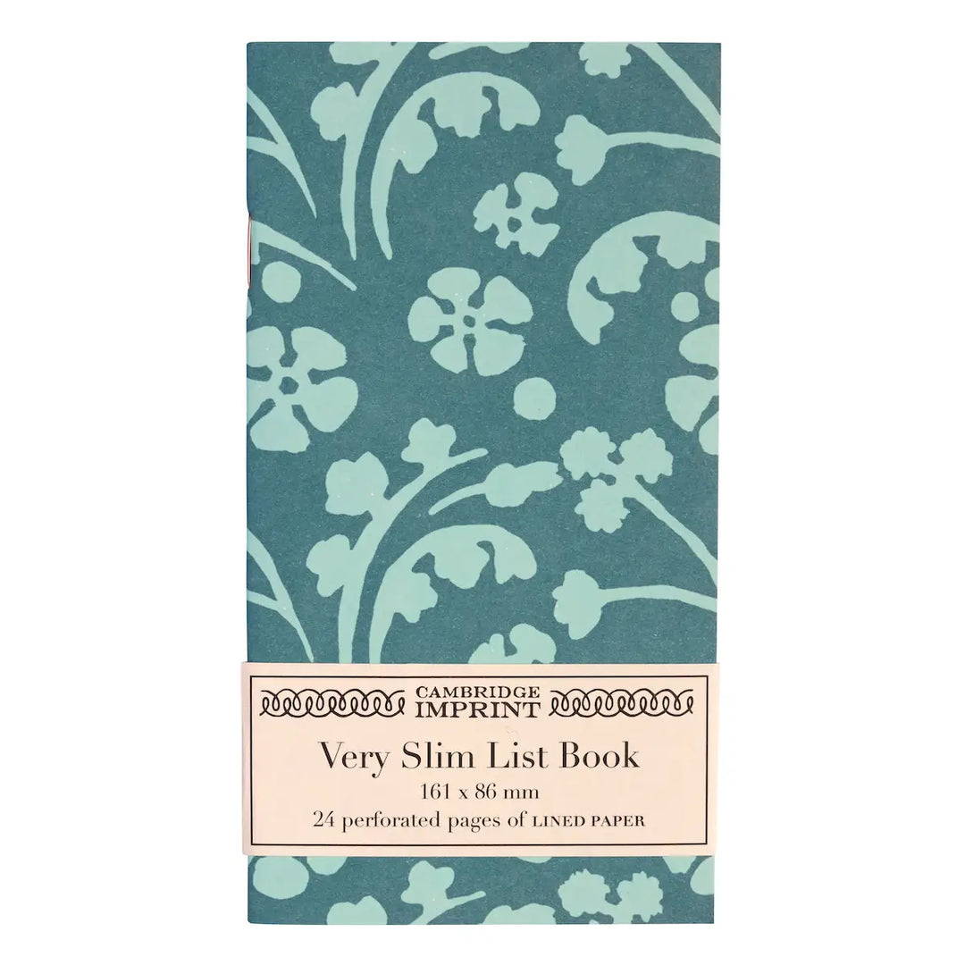Very Slim List Notebooks