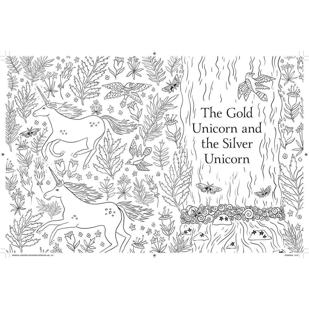 Magical Unicorn Society Official Coloring Book