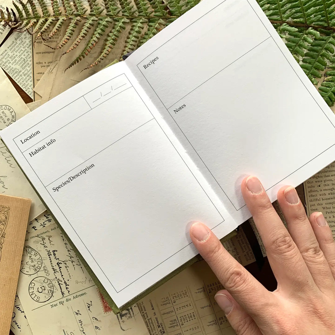 Green Foraging A6 Field Journal