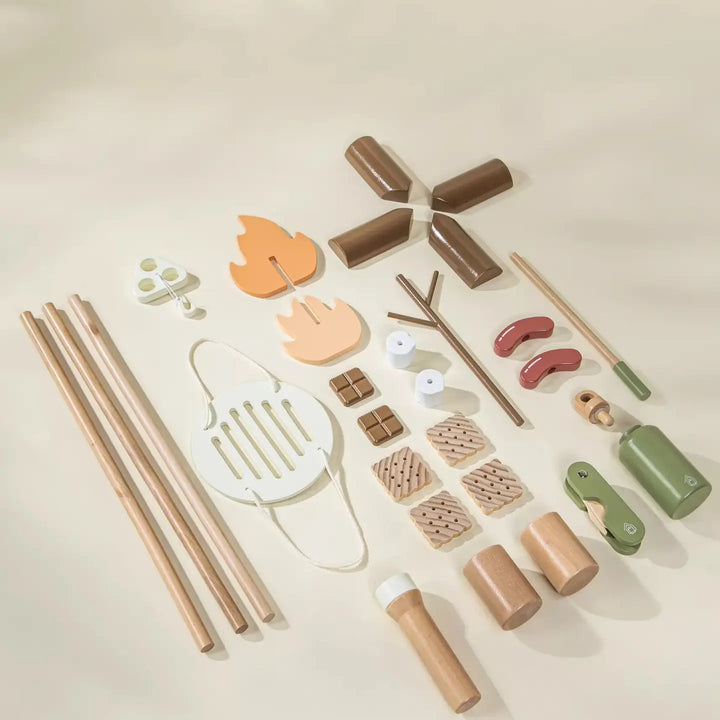 Wooden Camping Set