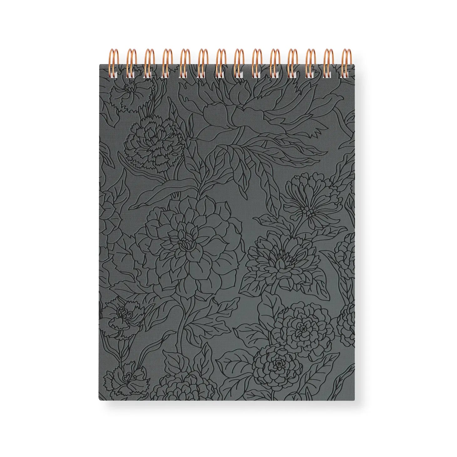 Spiral Sketch Pad - Seventies Floral Taupe
