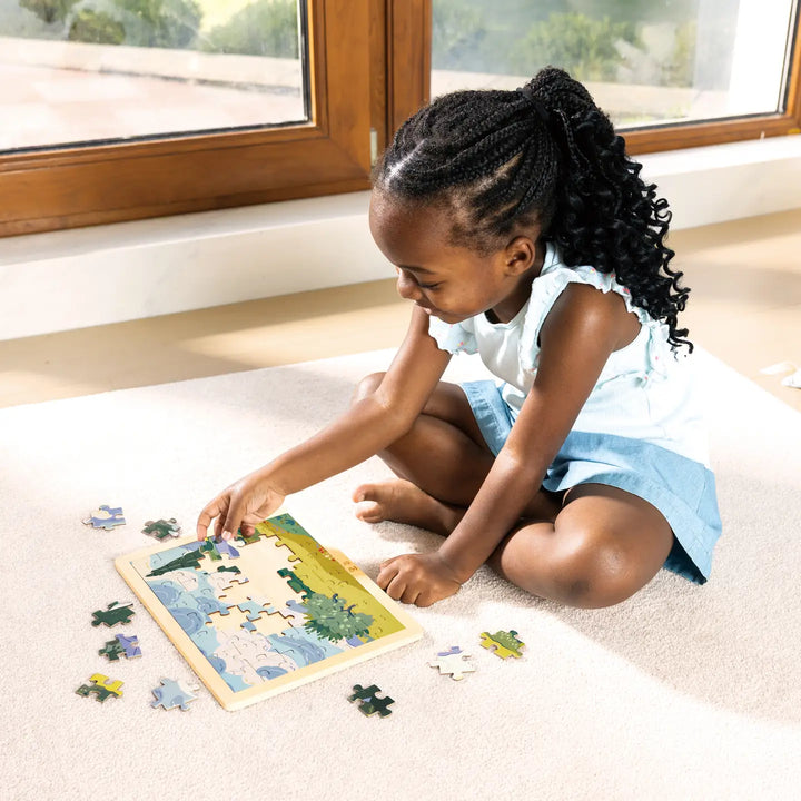 Van Gogh Cypresses Puzzle