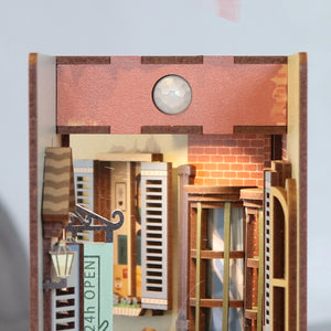 DIY Miniature House Book Nook Kit: Travel in Venice
