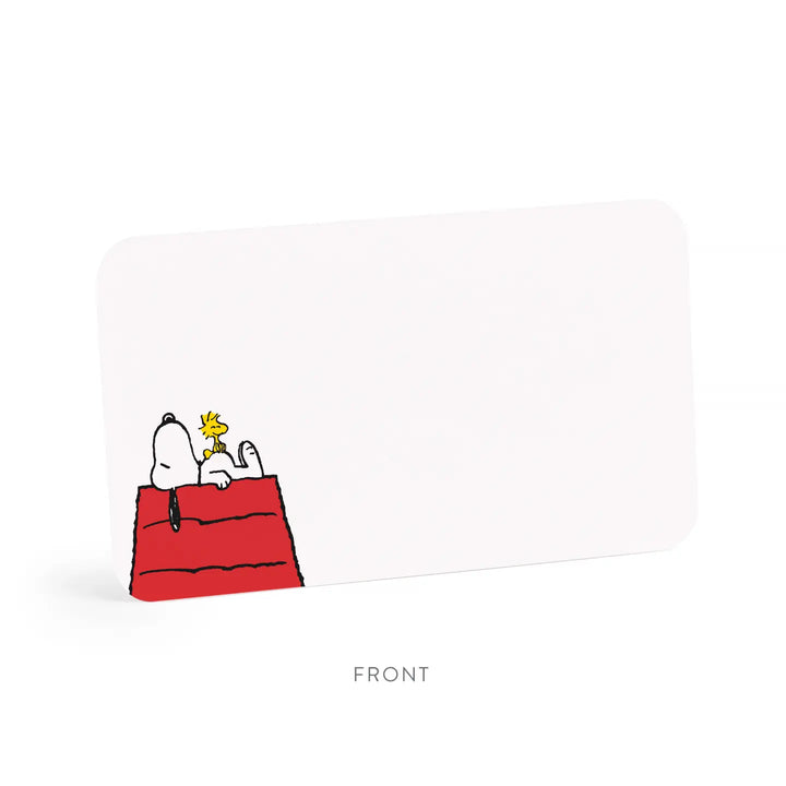 E. Frances X Peanuts - Snoopy Dog House Little Notes