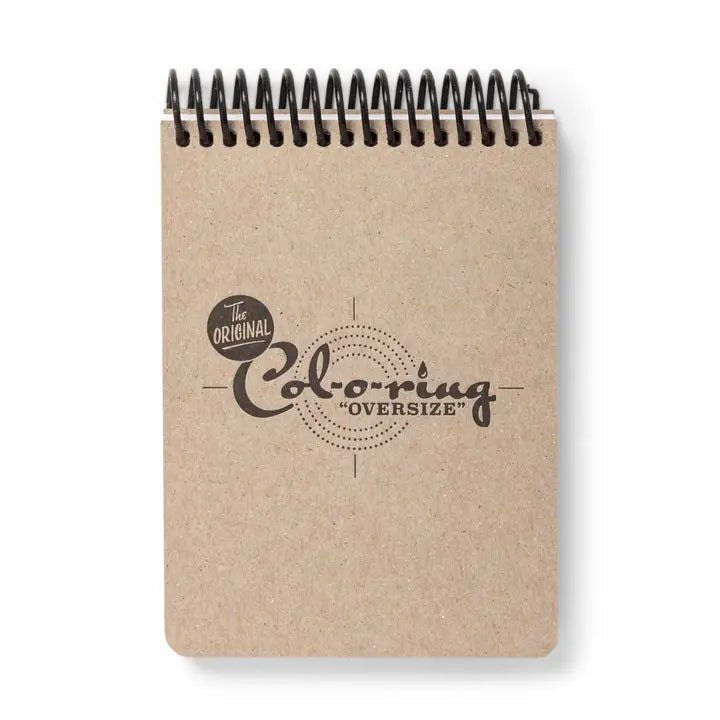 Col-O-Ring "Oversize" Spiral Bound Notebook