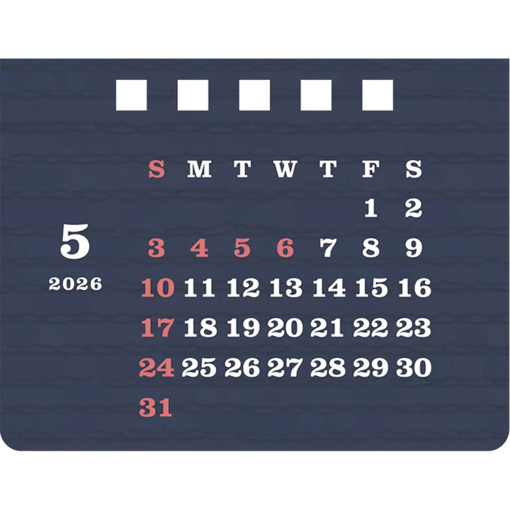 House Calendar 2026 - Flowers