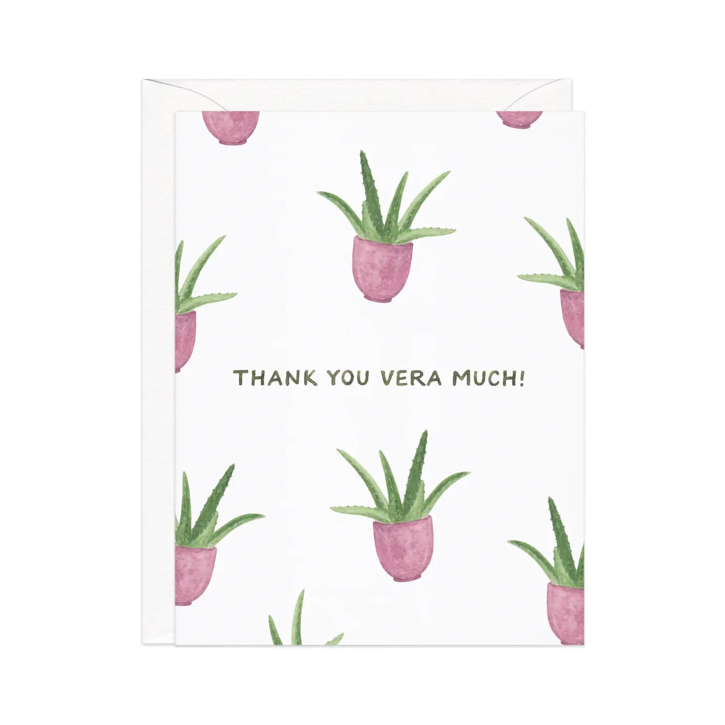 Thank You (Aloe) Vera Much Card  (Set of 8)