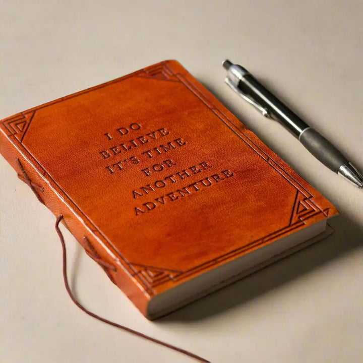 "Another Adventure" Leather Journal