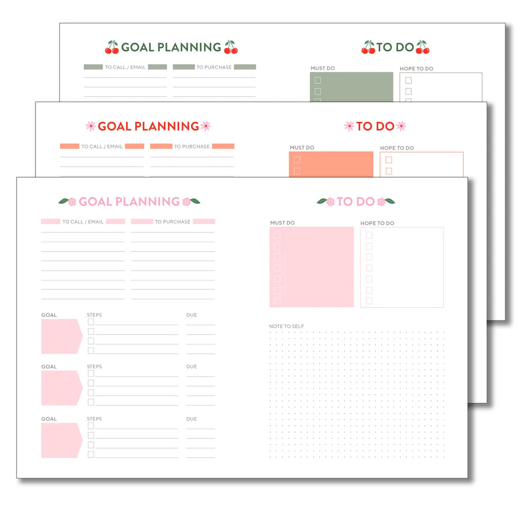 2027 Fruits High Note Softcover Planner