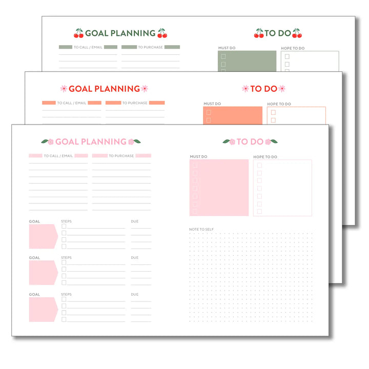 2027 Fruits High Note Softcover Planner