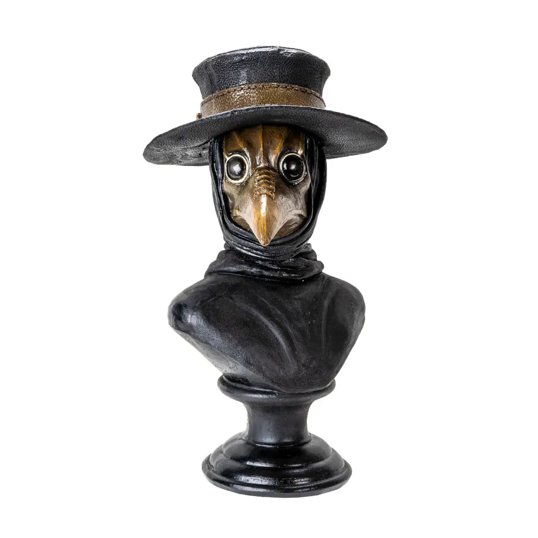 Crow Plaque Bust