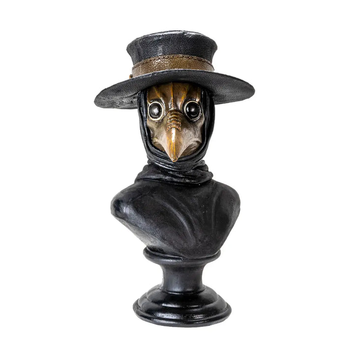 Crow Plaque Bust