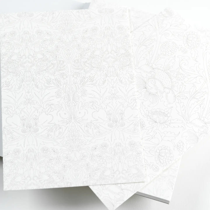 William Morris Watercolour Postcard Book