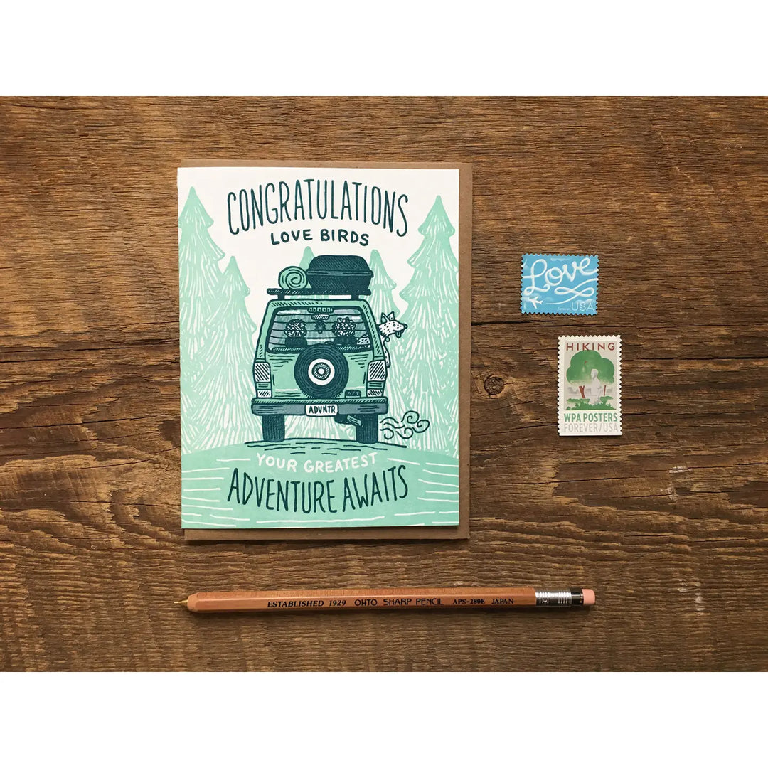 Congrats Adventure Card