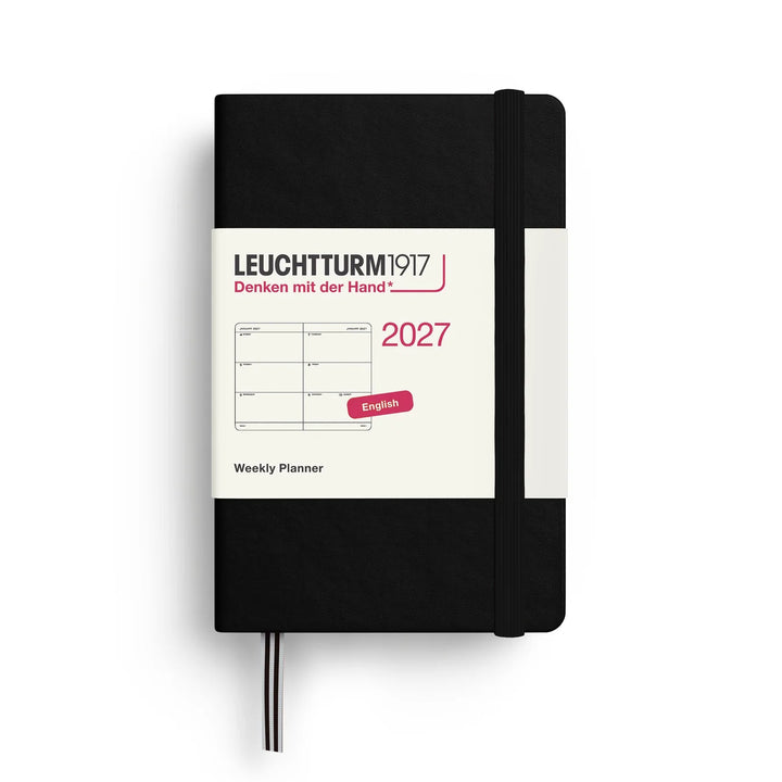 Leuchtturm Weekly Planner - A7 Mini Handcover (Jan-Dec 2027)