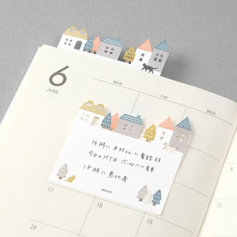 Midori Sticky Notes - Die-cutting Town