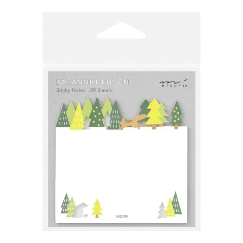 Midori Sticky Notes - Forest