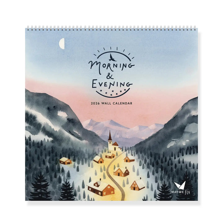 2026 Morning + Evening Wall Calendar