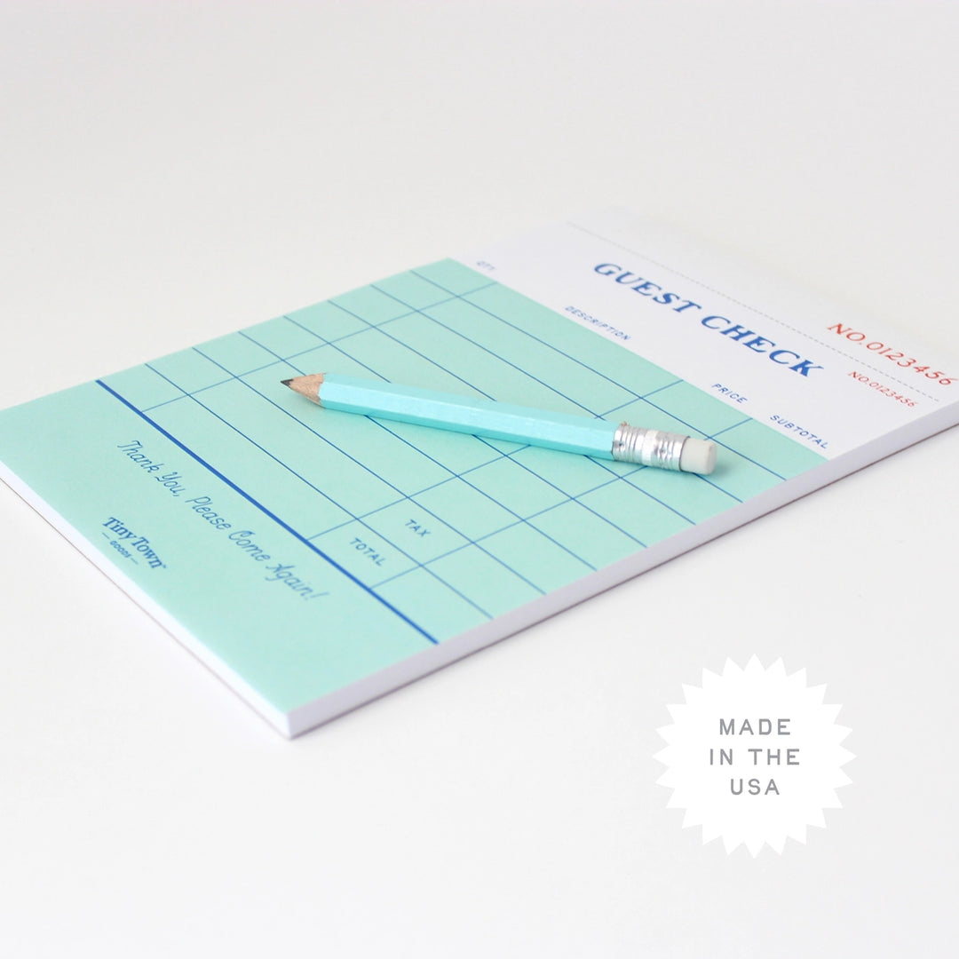 Inklings Tiny Town™ Play Notepad - Guest Check