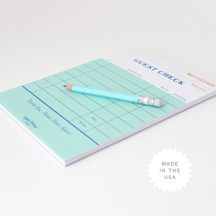 Inklings Tiny Town™ Play Notepad - Guest Check