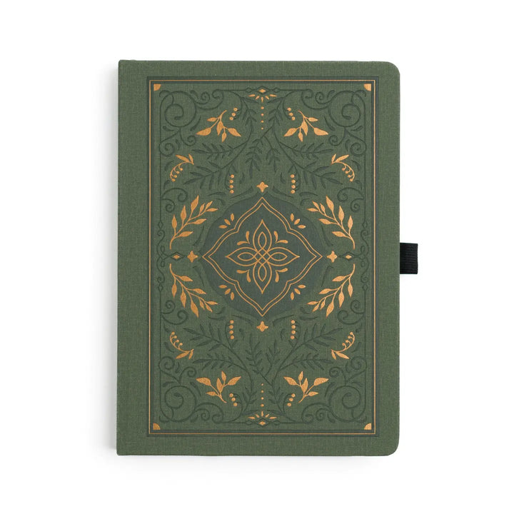 Storybook in Vintage Olive B5 Dot Grid Notebook
