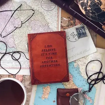 "Another Adventure" Leather Journal