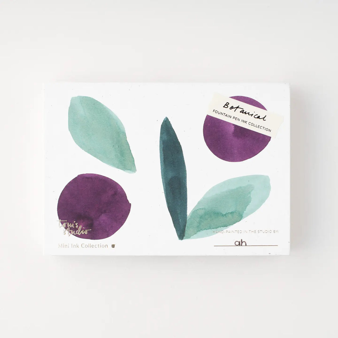 Mini Fountain Pen Ink Collection - Botanical