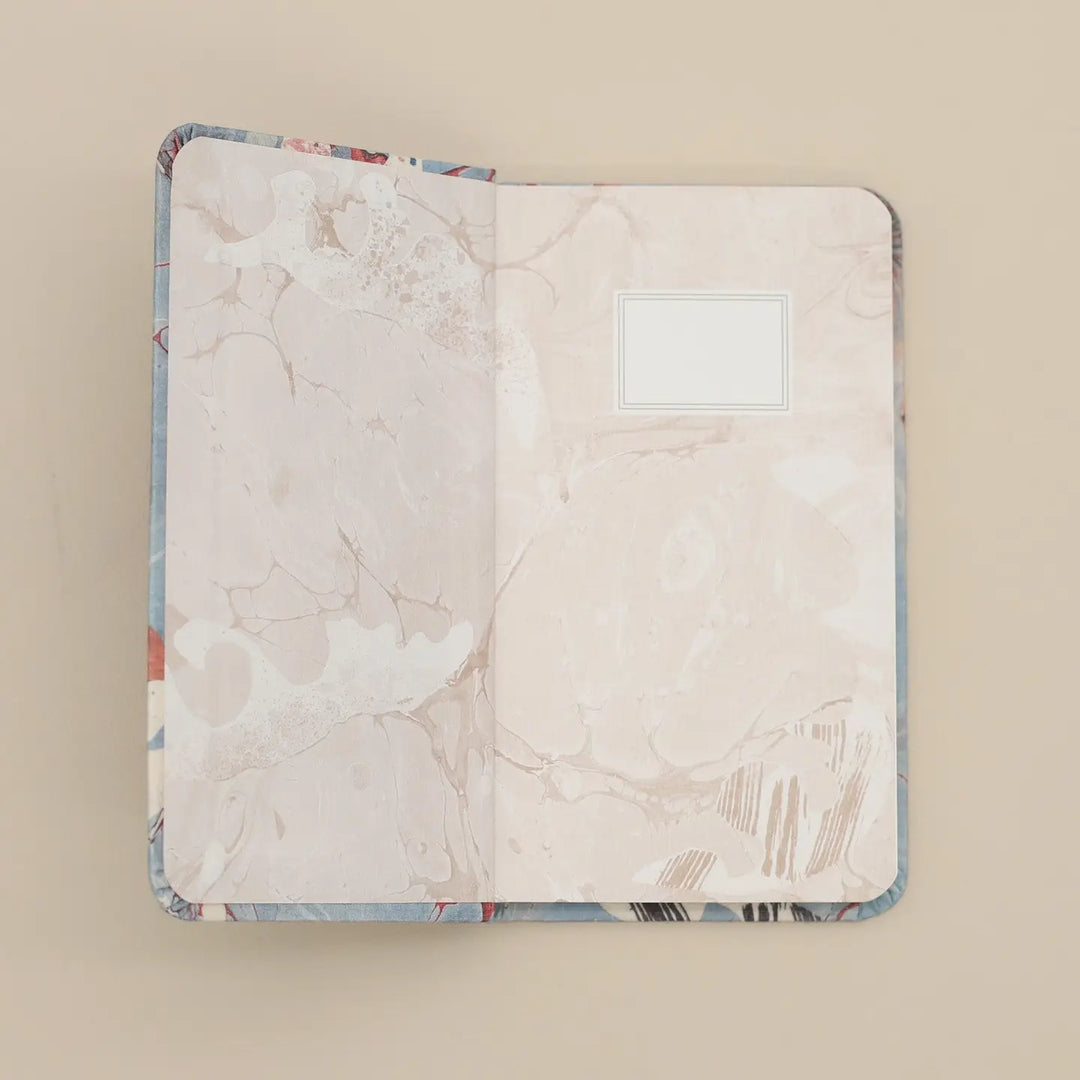 Fluxus Marble Pocket Hardcover Journal (3.5" x 6")