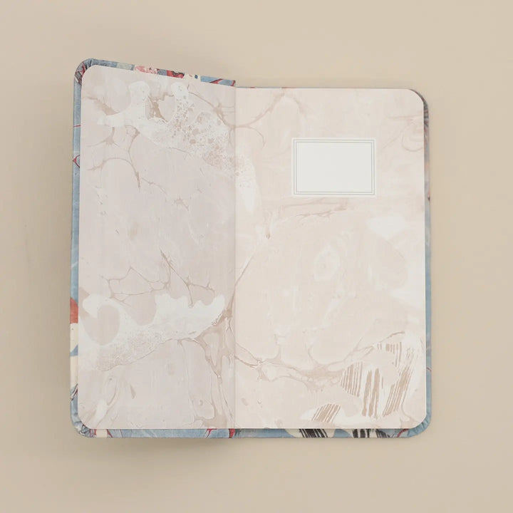 Fluxus Marble Pocket Hardcover Journal (3.5" x 6")