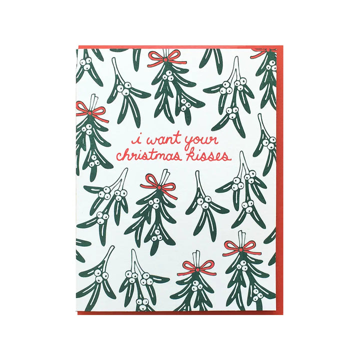 Christmas Kisses Card