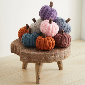 Knit Pumpkins (multiple colors)