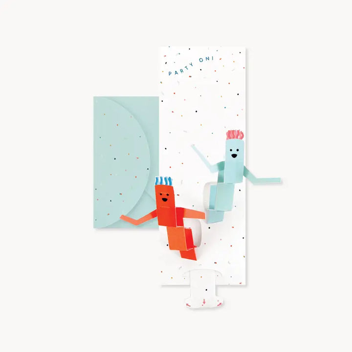 Totally Tubular Pop-up Card