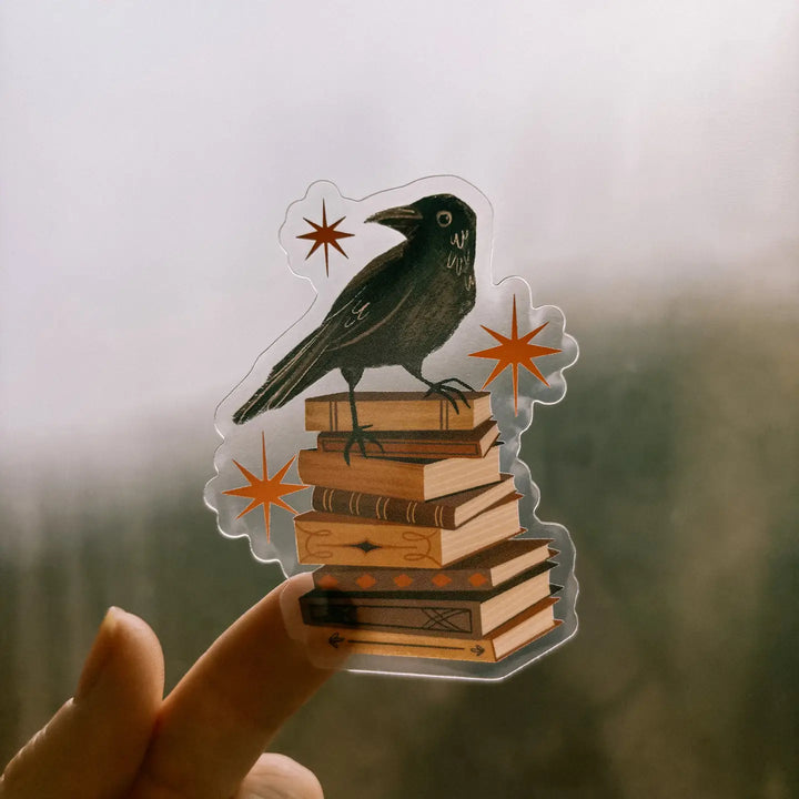 Harbinger & Books Clear Vinyl Sticker