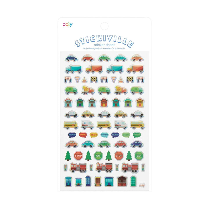 Stickiville Workin' Wheels Stickers