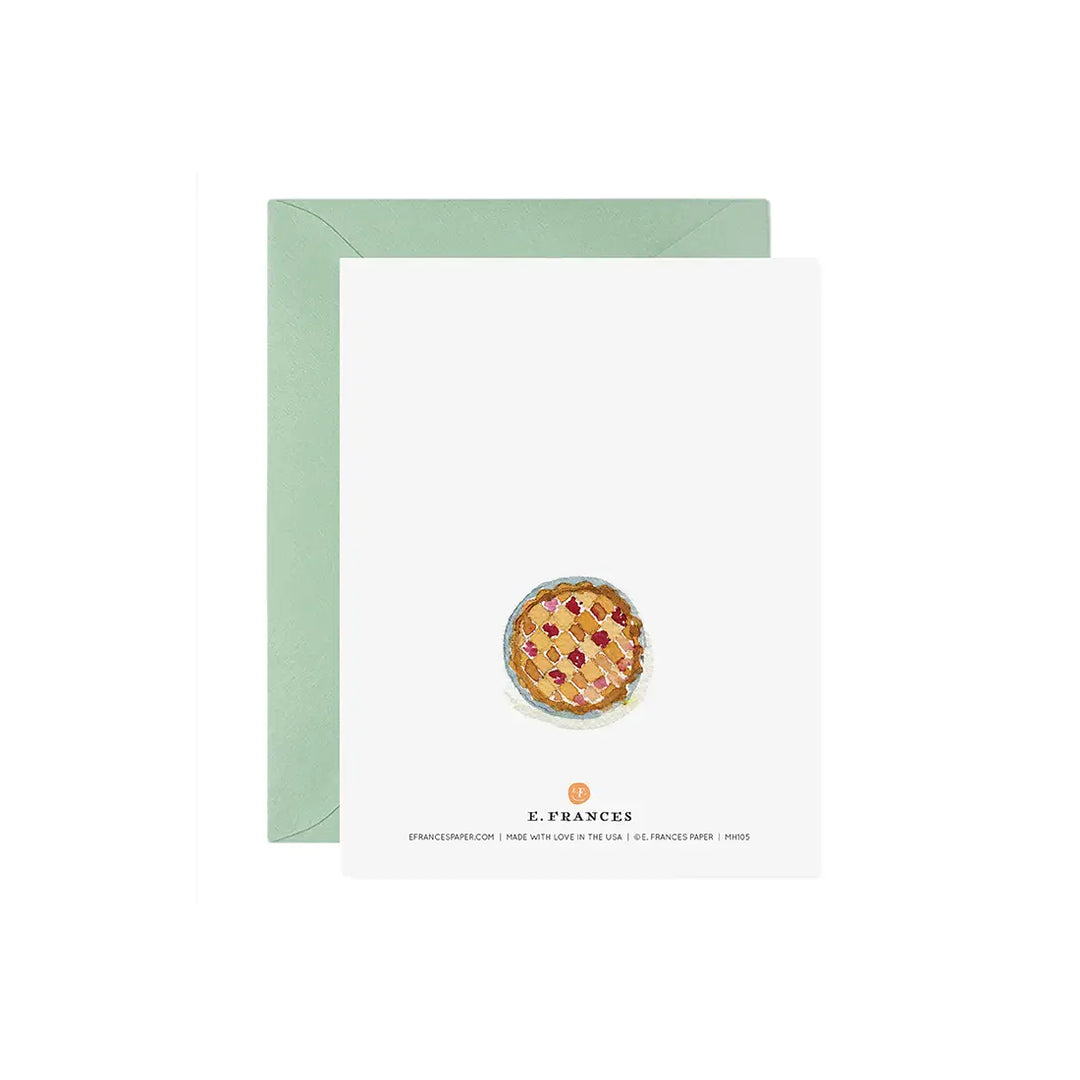 Thanksgiving Pie Card