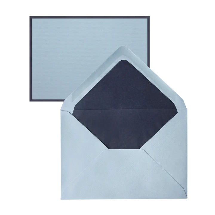 Original Crown Mill Bi-Color Note Card Box (4" x 6")