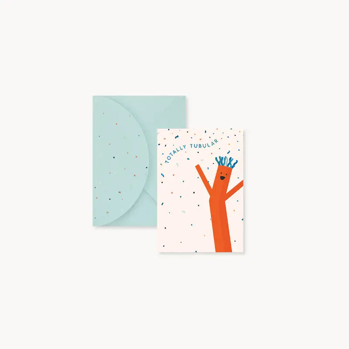 Totally Tubular Pop-up Card