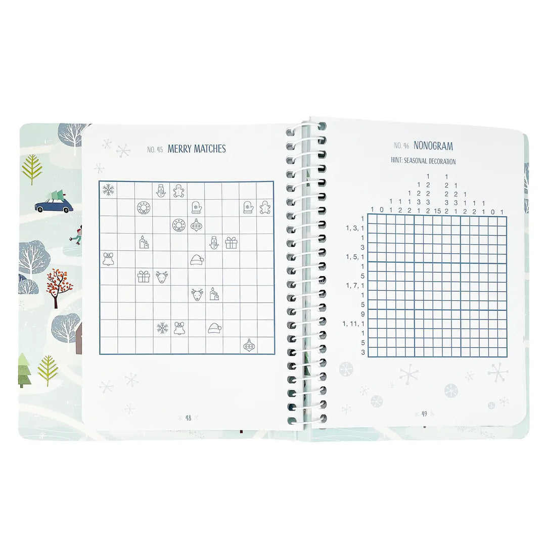 Christmas Puzzles Activity Book